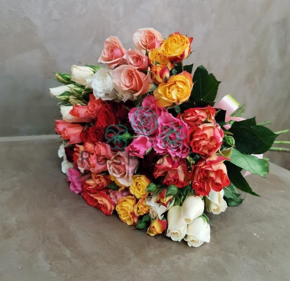 Букет цветов из: Розы в Рязанской