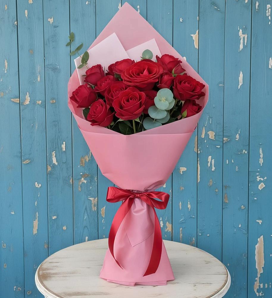 Букет цветов из: Розы в Рязанской