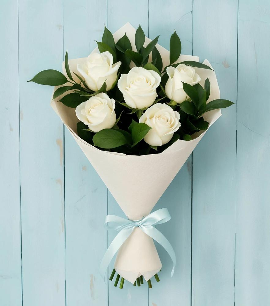 Букет цветов из: Розы в Рязанской