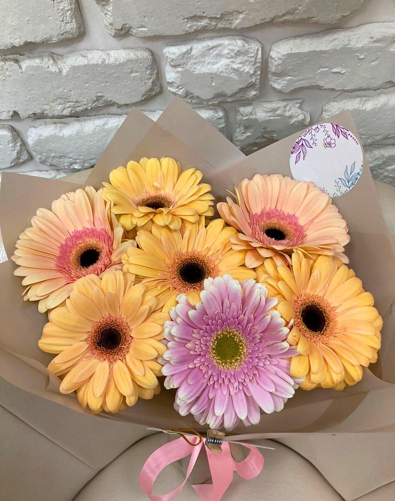 Букет цветов из: Герберы в Рязанской