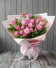 Букет Розовый кустик в Рязанской