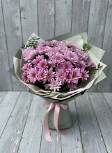Букет цветов из:  Хризантемы в Рязанской
