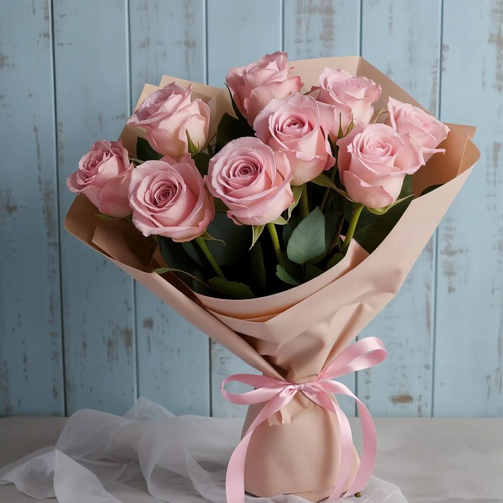 Букет цветов из: Розы в Рязанской