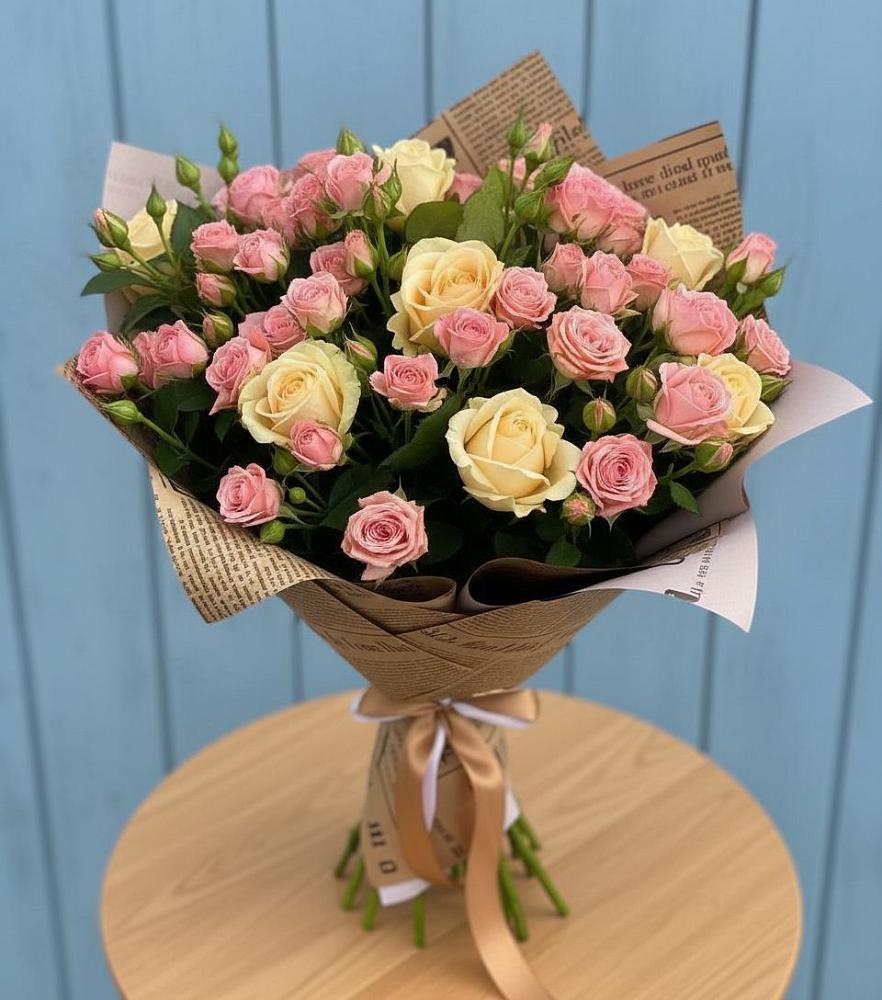 Букет цветов из: Розы в Рязанской