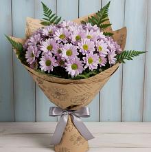Букет цветов из:  Хризантемы в Рязанской