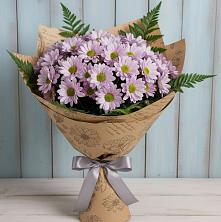 Букет цветов из:  Хризантемы в Рязанской
