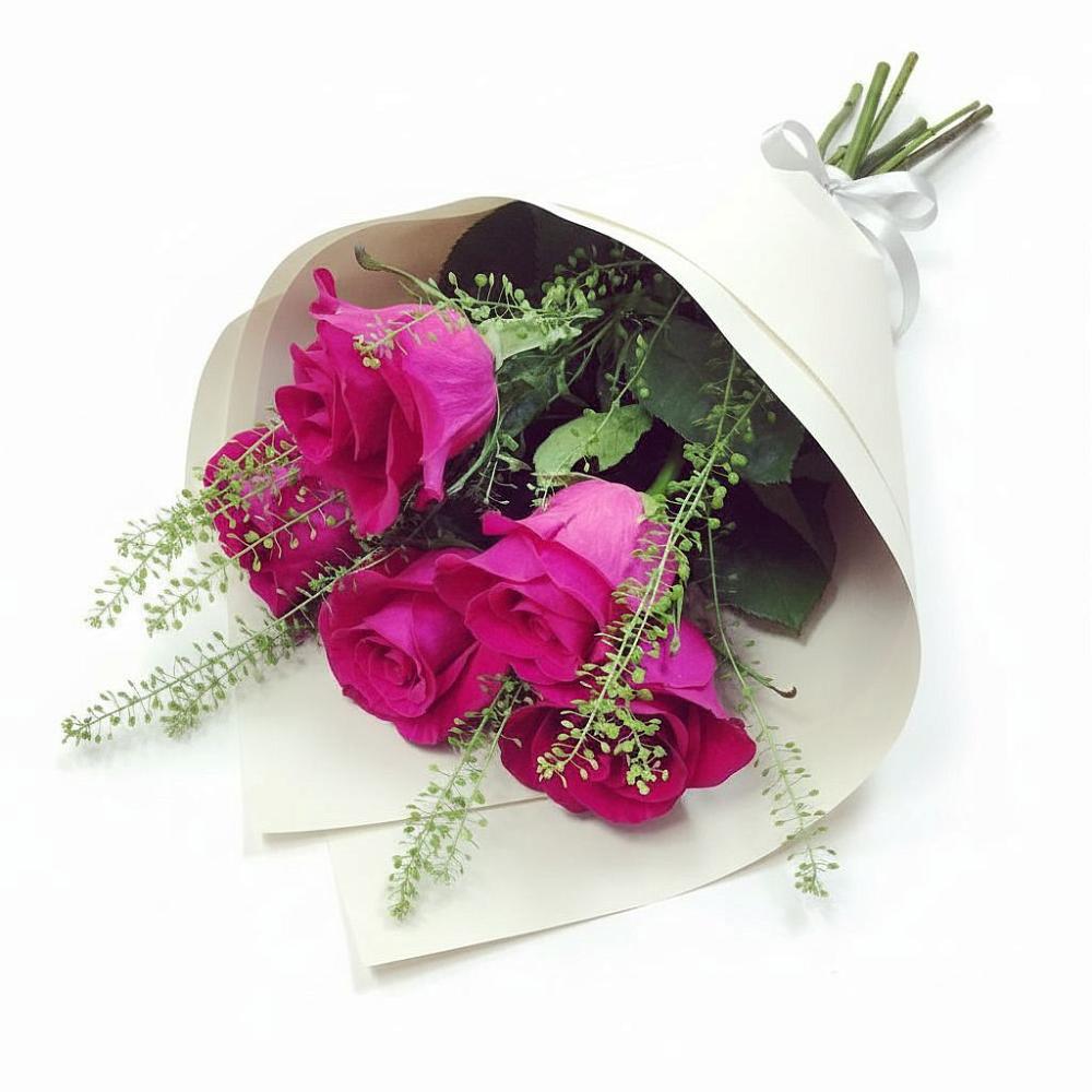 Букет цветов из: Розы в Рязанской