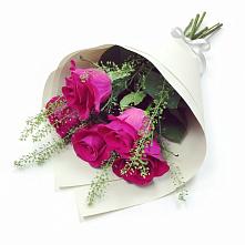 Букет цветов из:  Розы в Рязанской