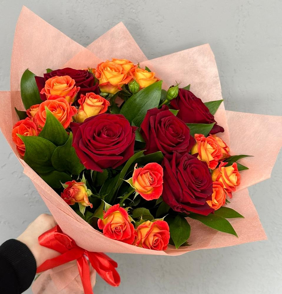 Букет Любовь и восторг в Рязанской