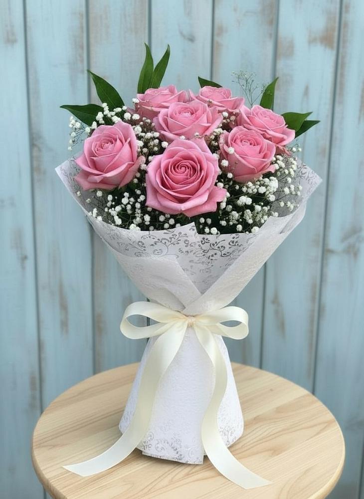 Букет цветов из: Розы в Рязанской