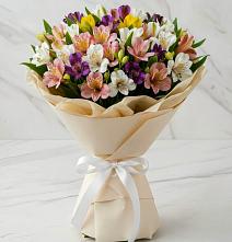 Букет цветов из:  Альстромерии #REPLACE_PRED# Рязанской