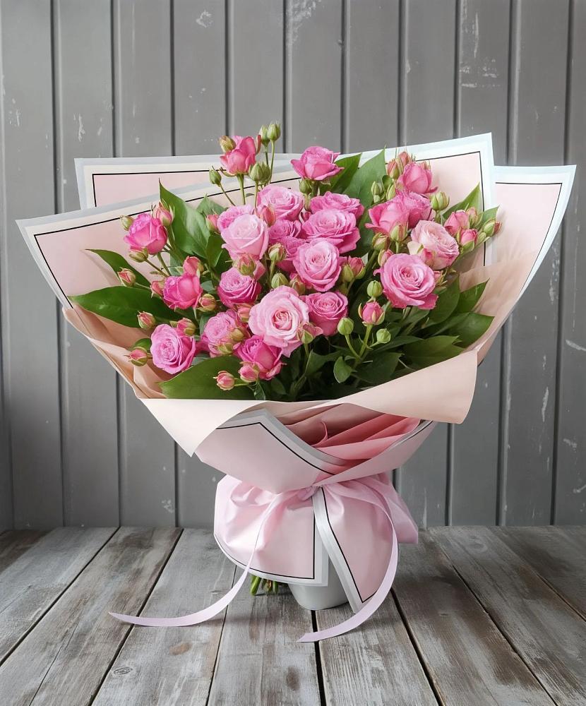 Букет Розовый кустик в Рязанской