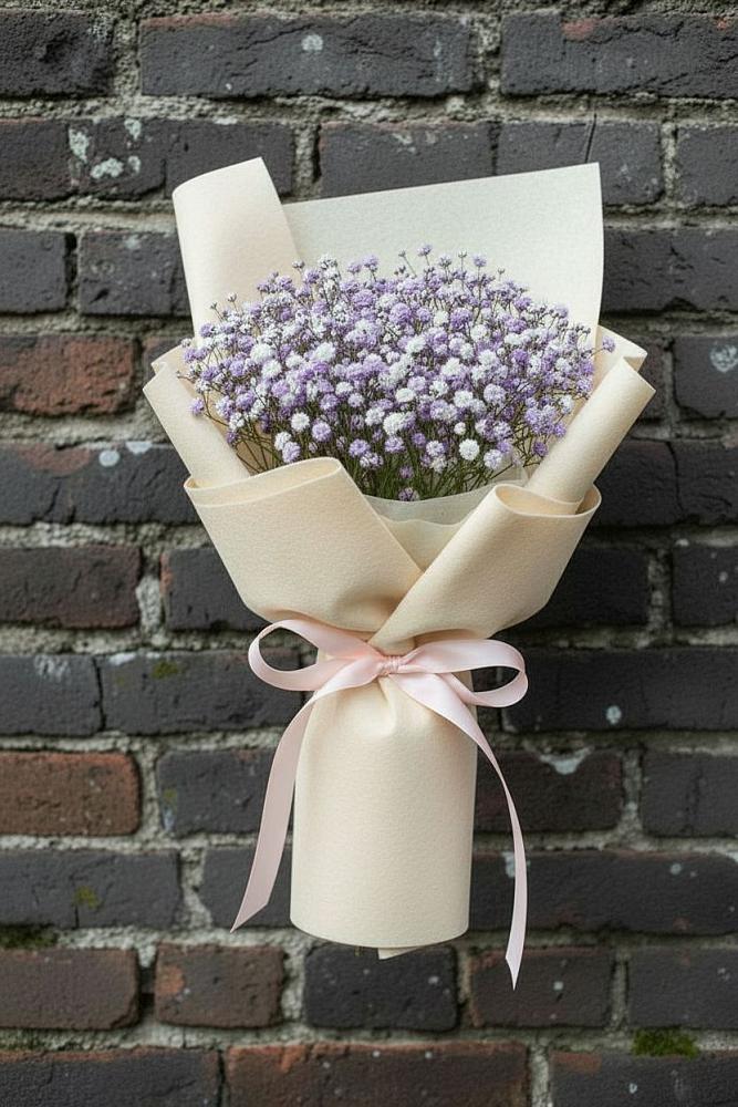 Букет цветов из: Гипсофила в Рязанской