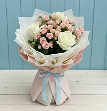 Букет цветов из:  Розы в Рязанской