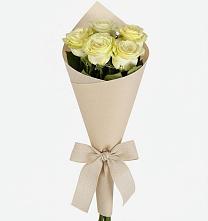 Букет цветов из:  Розы в Рязанской