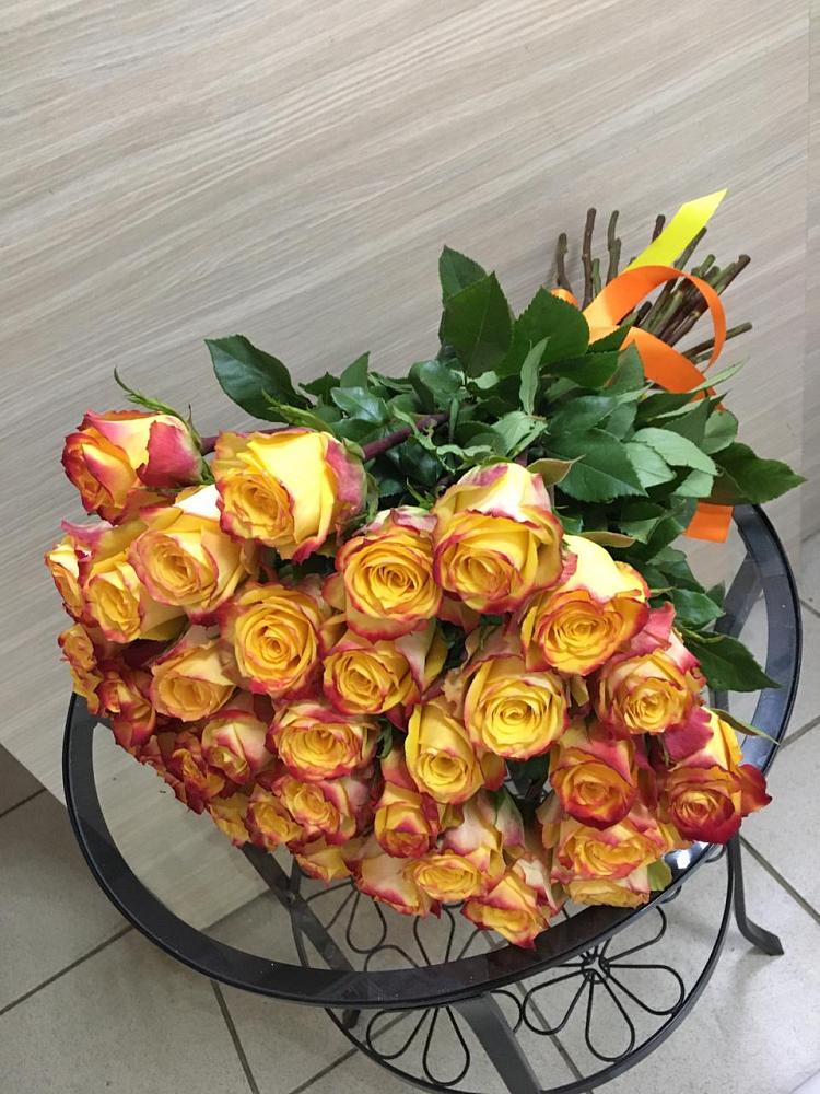 Букет Желтые розы в Рязанской