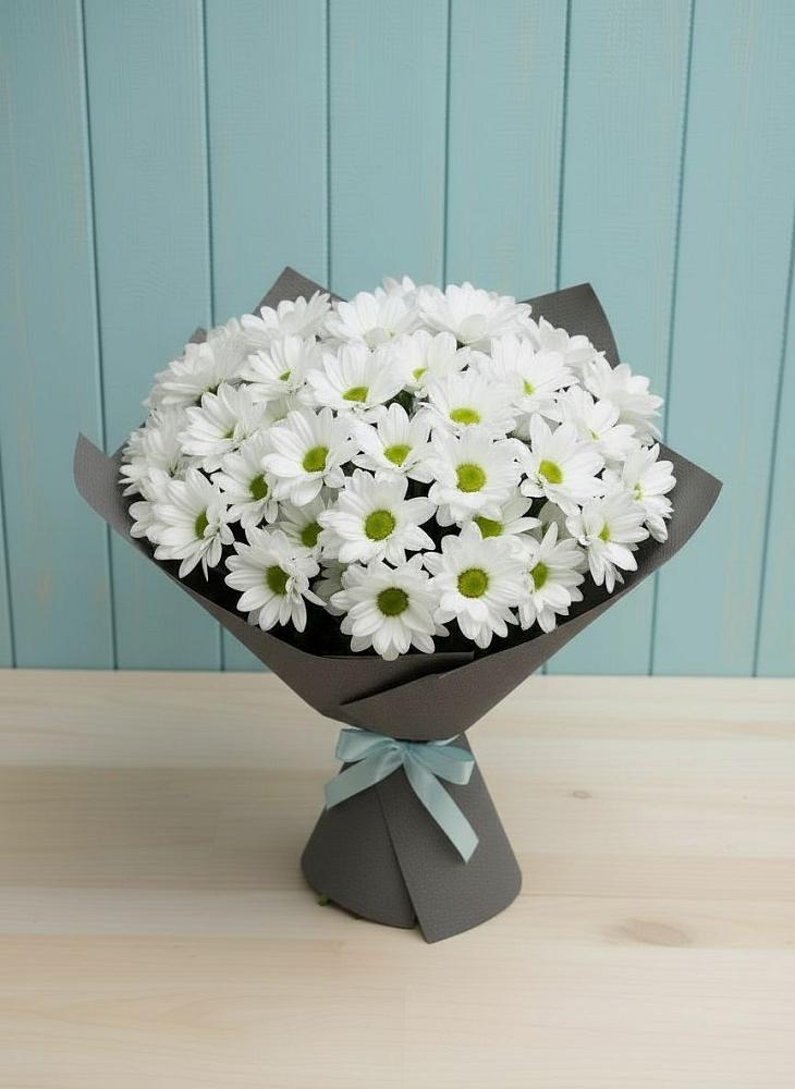 Букет цветов из: Хризантемы в Рязанской