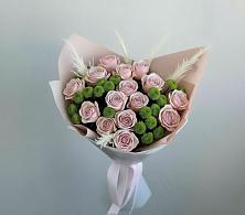 Букет цветов из:  Розы и Хризантемы в Рязанской