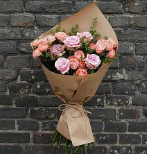 Букет цветов из:  Розы в Рязанской