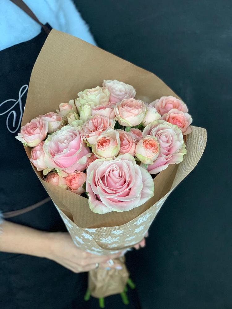 Букет цветов из: Хризантемы и Розы в Рязанской