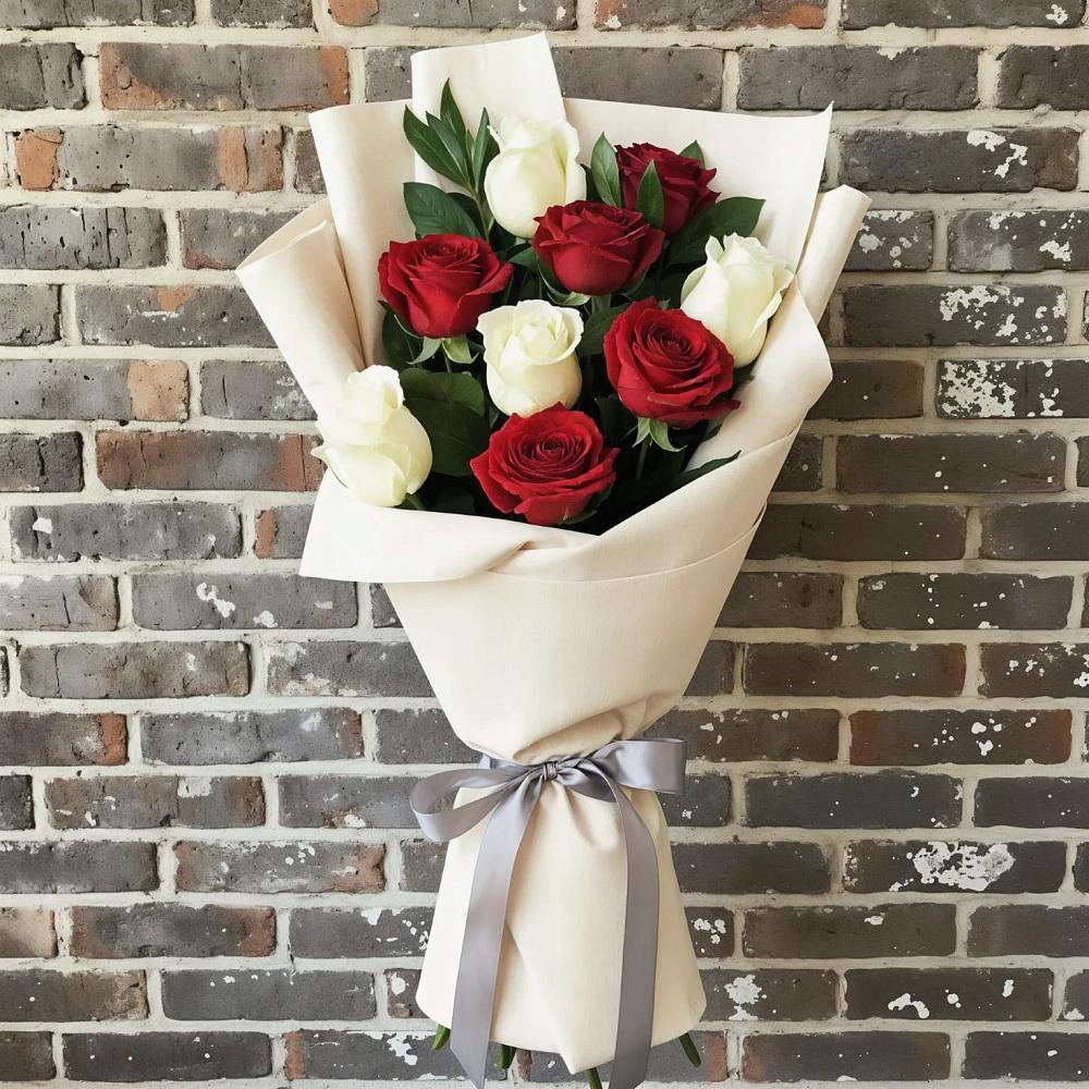 Букет цветов из: Розы в Рязанской