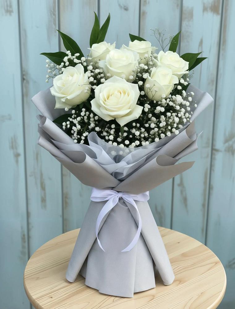 Букет цветов из: Розы в Рязанской