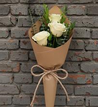 Букет цветов из:  Розы в Рязанской