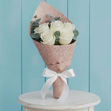 Букет цветов из:  Розы в Рязанской