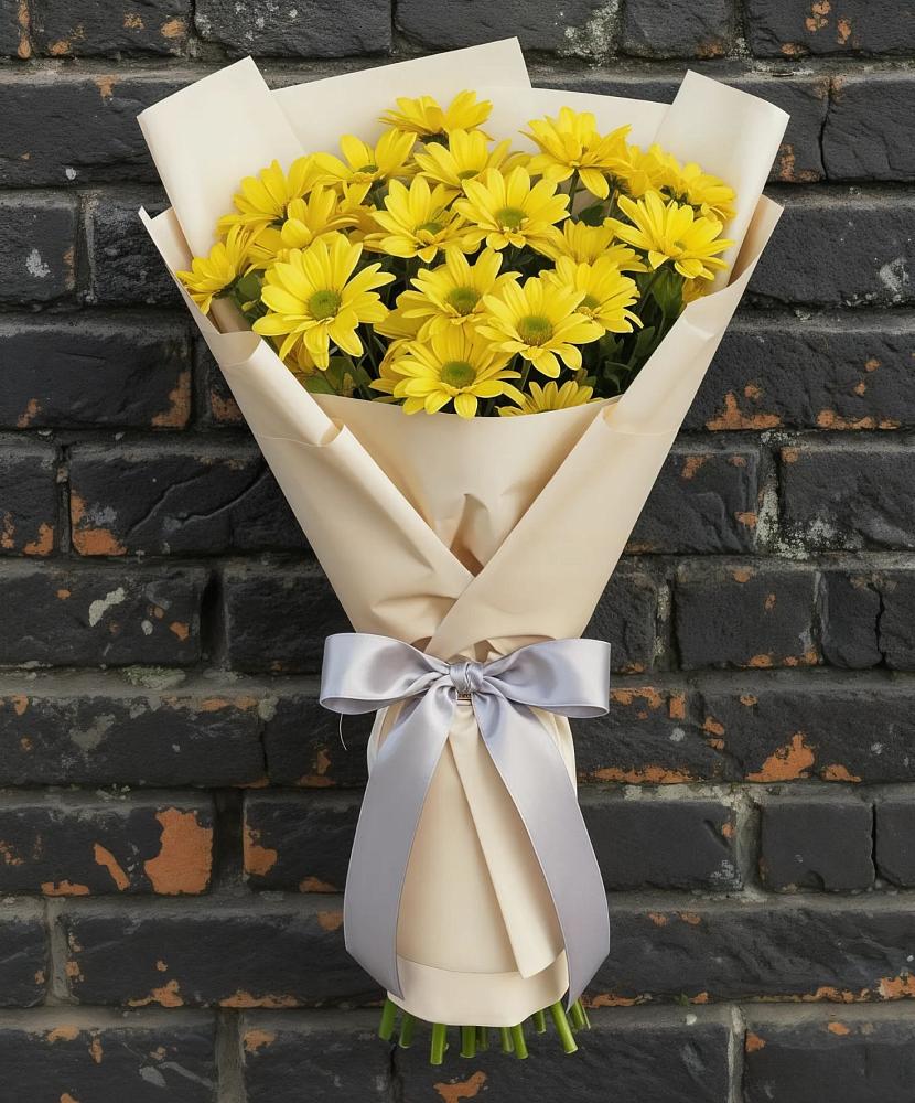 Букет цветов из: Хризантемы в Рязанской
