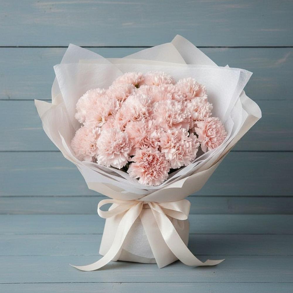 Букет цветов из: Гвоздики в Рязанской