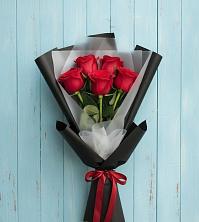 Букет цветов из:  Розы в Рязанской
