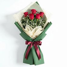 Букет цветов из:  Розы в Рязанской