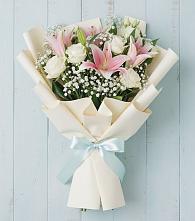 Букет цветов из:  Лилии в Рязанской