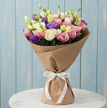 Букет цветов из:  Лизиантусы в Рязанской