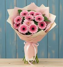 Букет цветов из:  Герберы в Рязанской