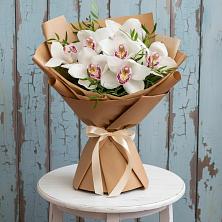 Букет цветов из:  Орхидеи и Розы в Рязанской
